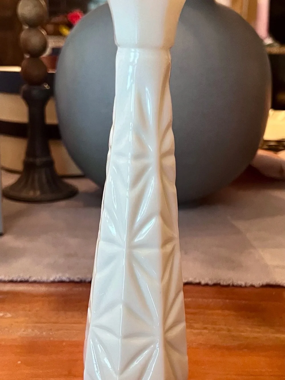 Bundle of 11 Threshold vases & 1 with a matching lidded canister & faux flowers